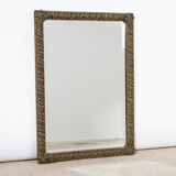 Copper rectangular mirror - 84x59cm