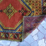 Old Caucasian carpet 142x105cm