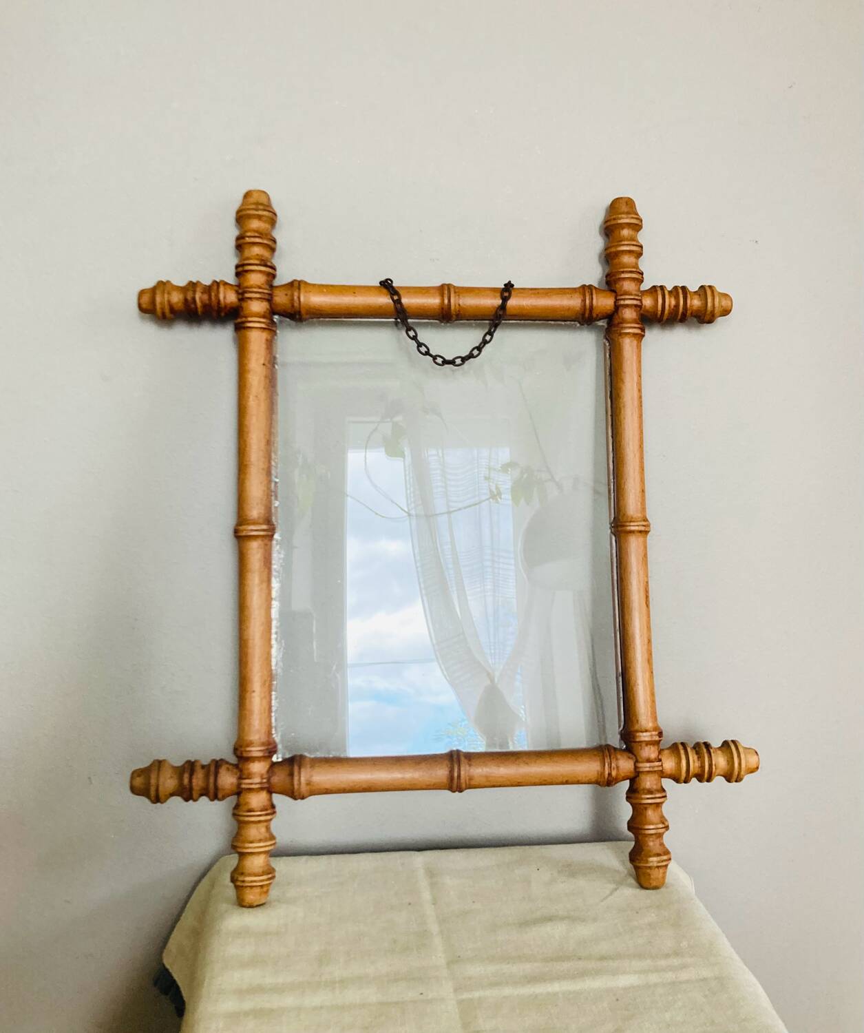19th century bamboo frame