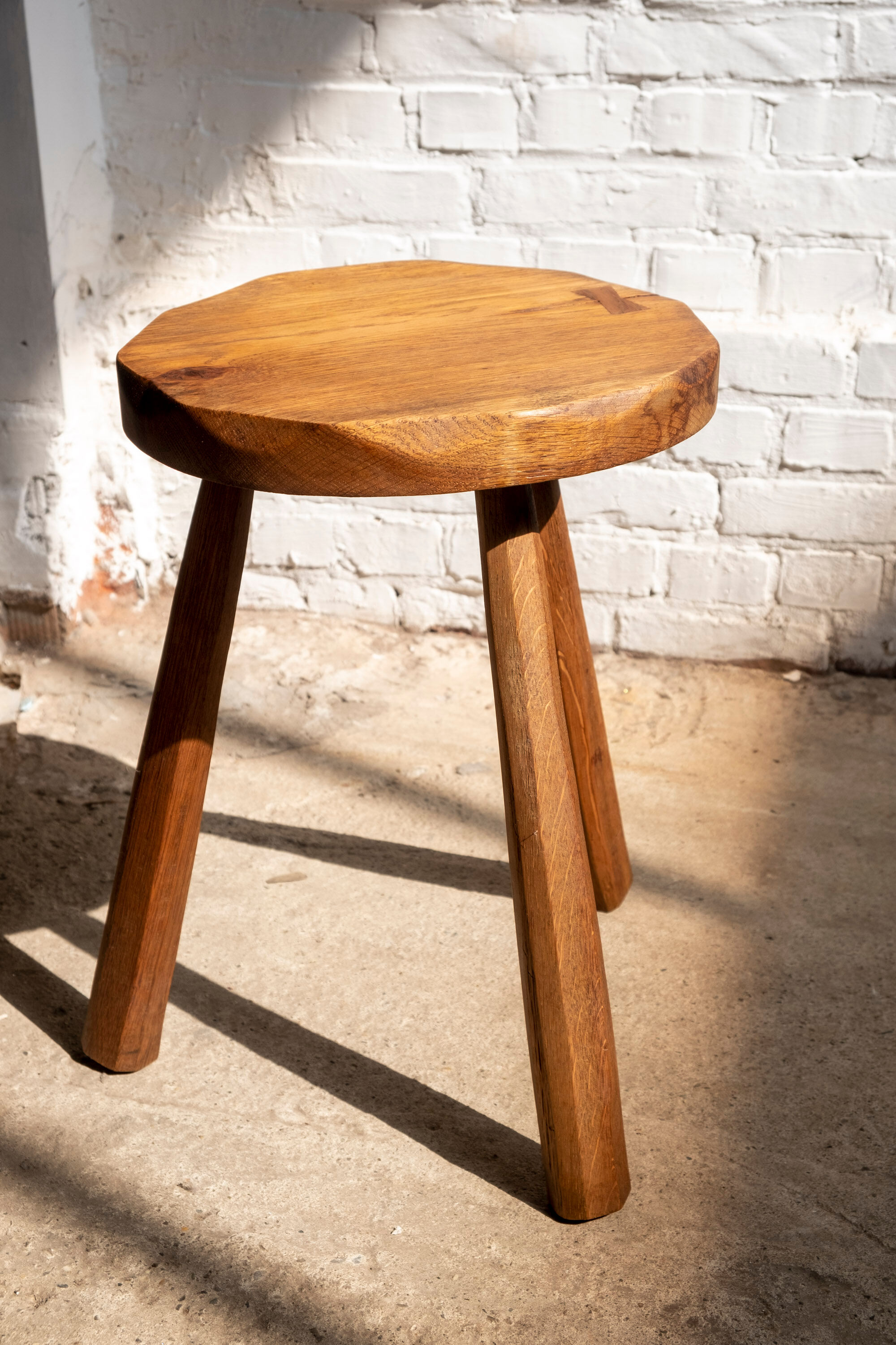 Vintage Stool in Oak