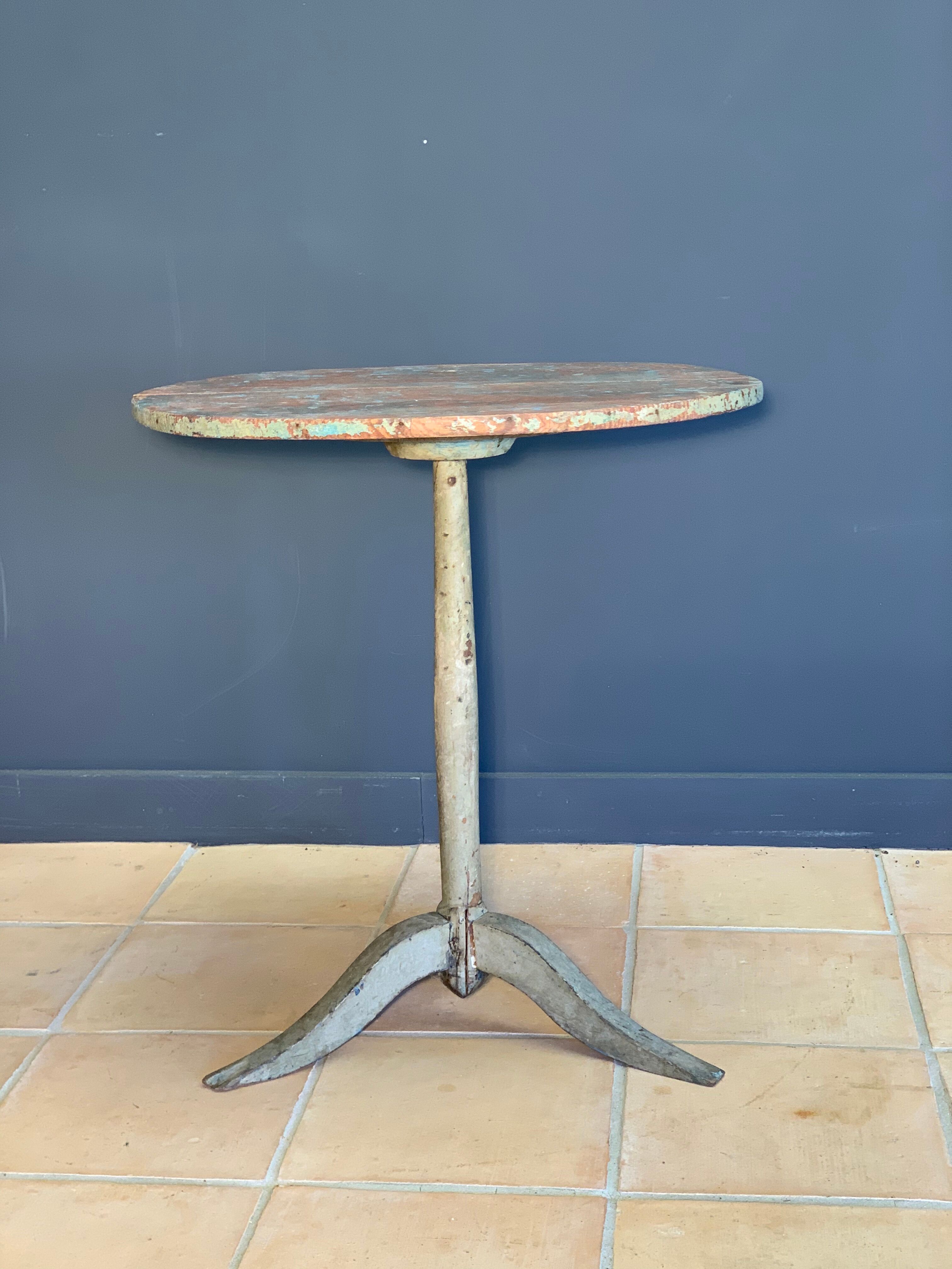 Side table three feet