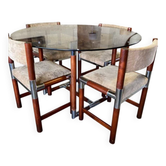 Table et chaises Roche Bobois