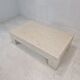 Fossil stone coffee table, 1980s