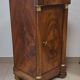 Empire-style bedside table in walnut