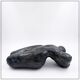 Nude sculpture in bronze-colored terracotta - Signed and dated