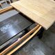 Oval table with extension