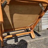 Vintage bamboo rattan sofa