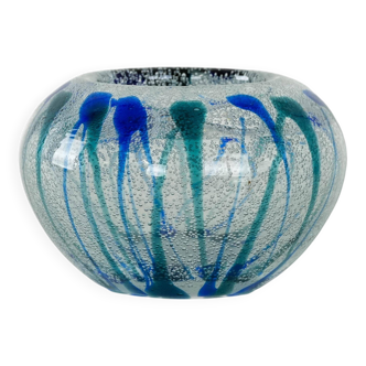 Glass vase, Danish design, 1970s, production: Denmark