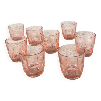 Glasses • Arcoroc rosaline series, vintage
