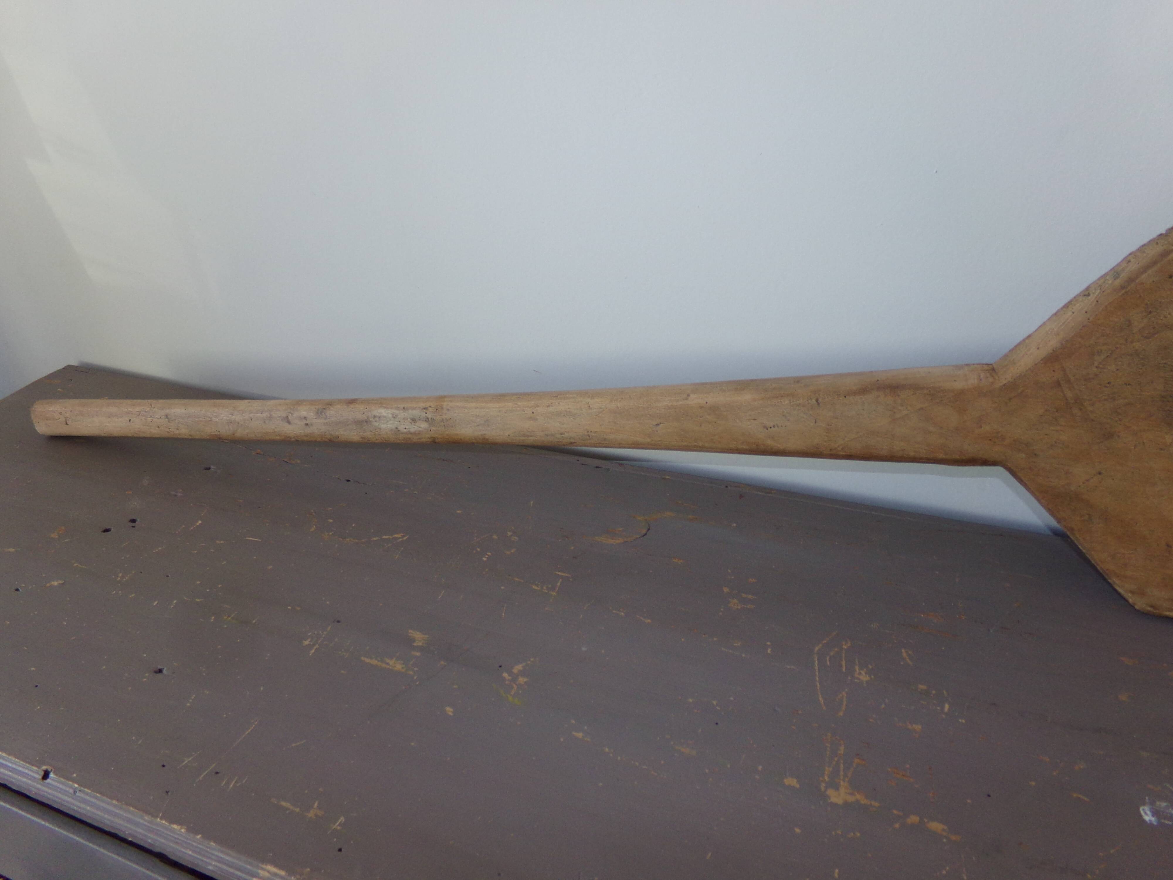 Wooden baker's shovel