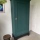 Green hosiery cabinet