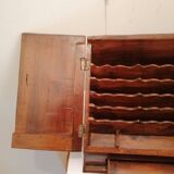 Vintage solid wood mail holder