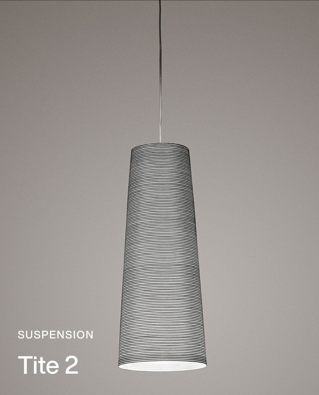 Tite 2 foscarini pendant light - design marc sadler