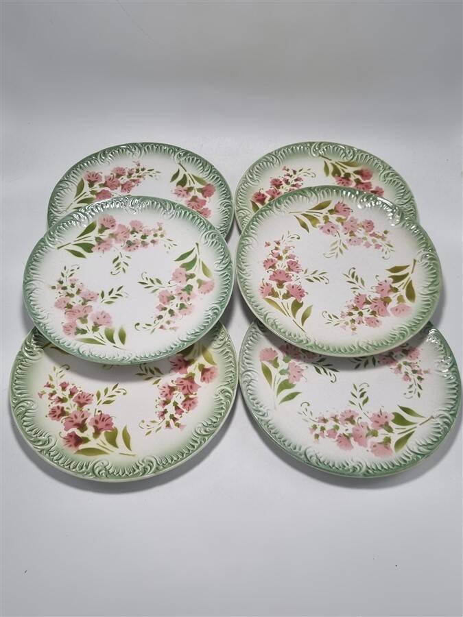 Digoin & Sarreguemines dessert plates