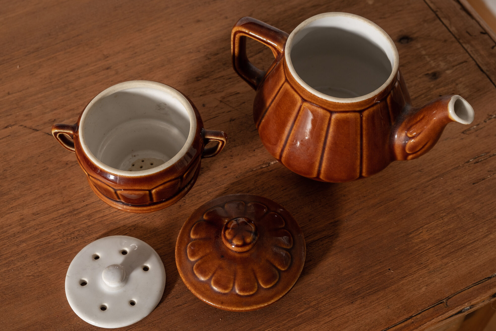 vintage ceramic coffee maker