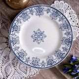 Assiettes terre de fer - modèle régence