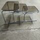 3 vintage nesting tables 70'S
