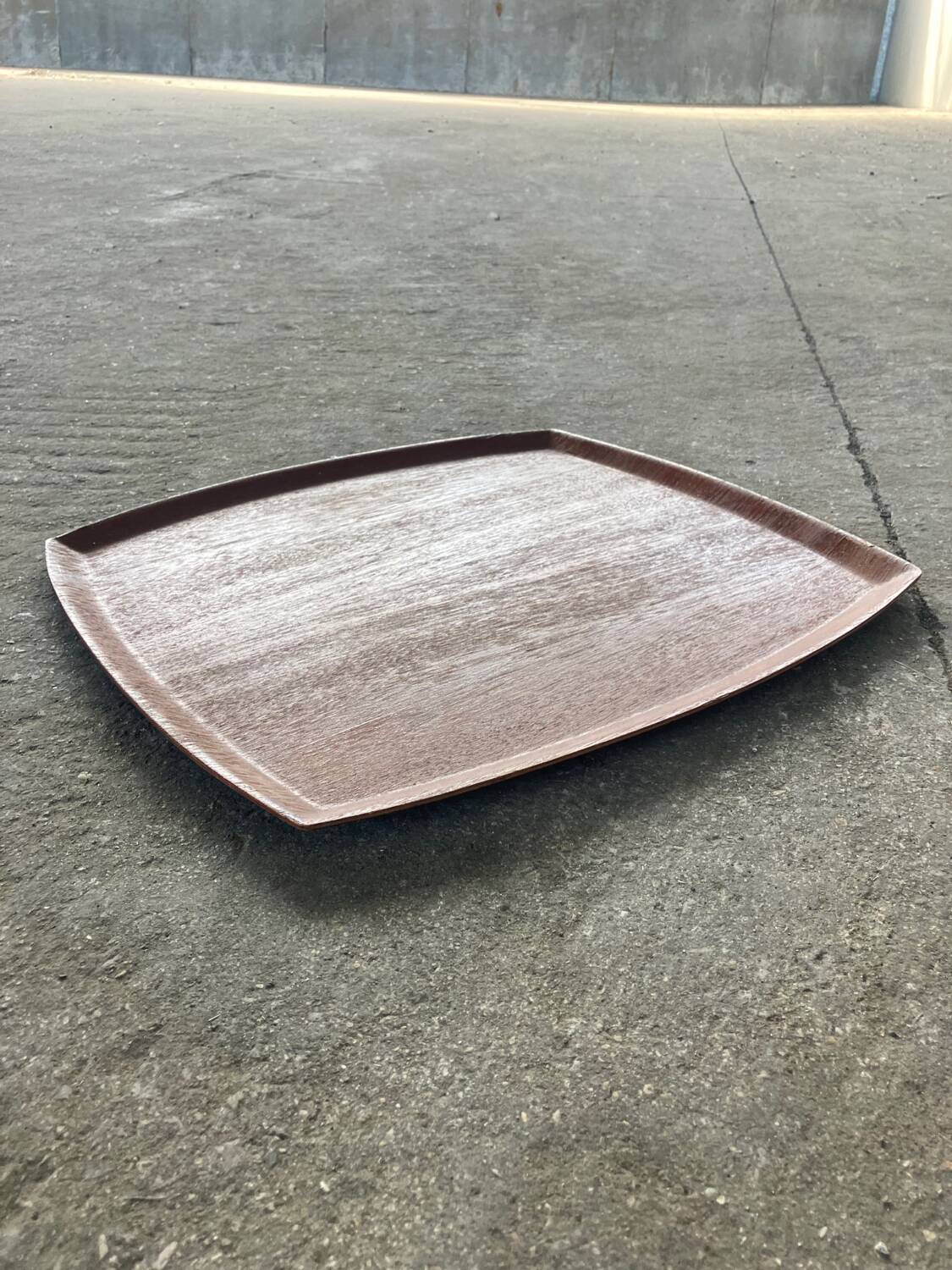 Teak veneer tray by ARY, Sweden 1960