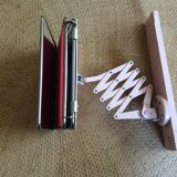 Barber's mirror on plinth 57x23cm