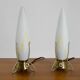Set of Two Mid-Century Table Lamps Rockets, 1960s