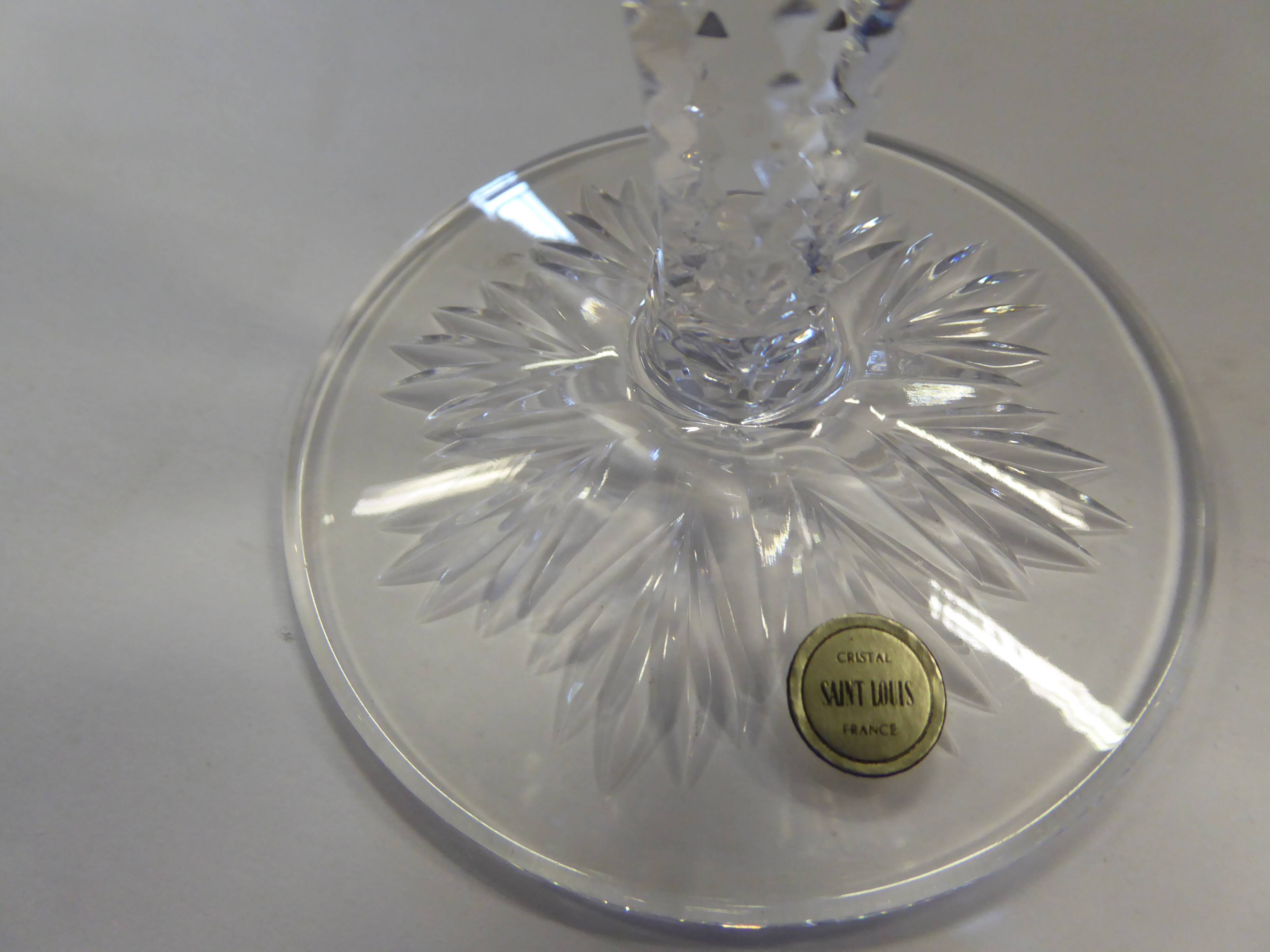 Verres cristal Saint Louis