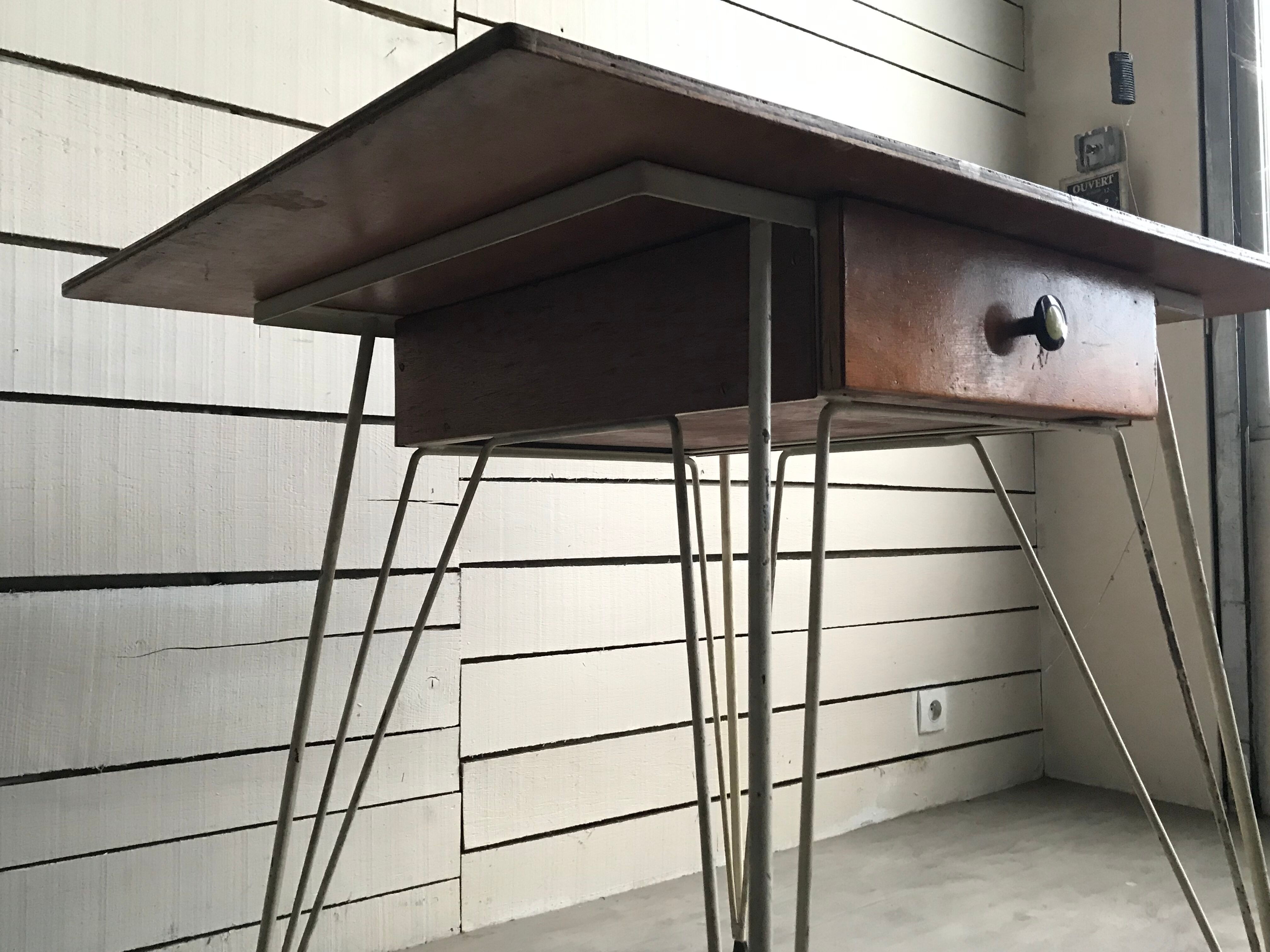 Table vintage Formica Eiffel