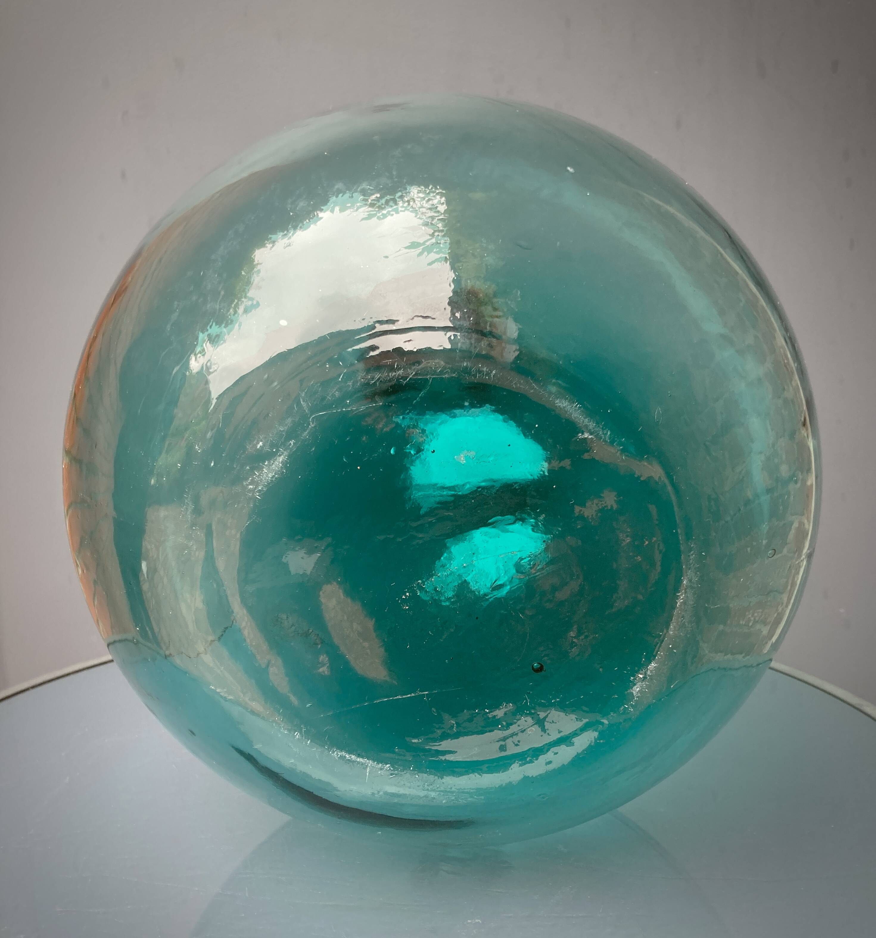 Dame jeanne turquoise