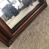 Wooden window mirror