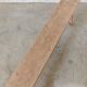 Solid wood bench