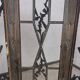 Corner fireplace screen in brass attributed to Dagobert Peche