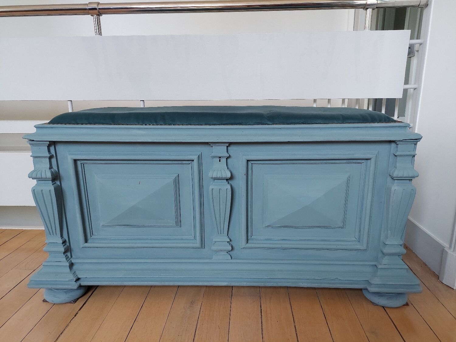 Meuble entrée assise et coffre