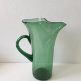 Vintage glass pitcher