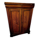 Louis Philippe Wardrobe Cabinet Mahogany 19th Century