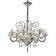 Imperial Transparent Rigadin Murano Glass Chandelier