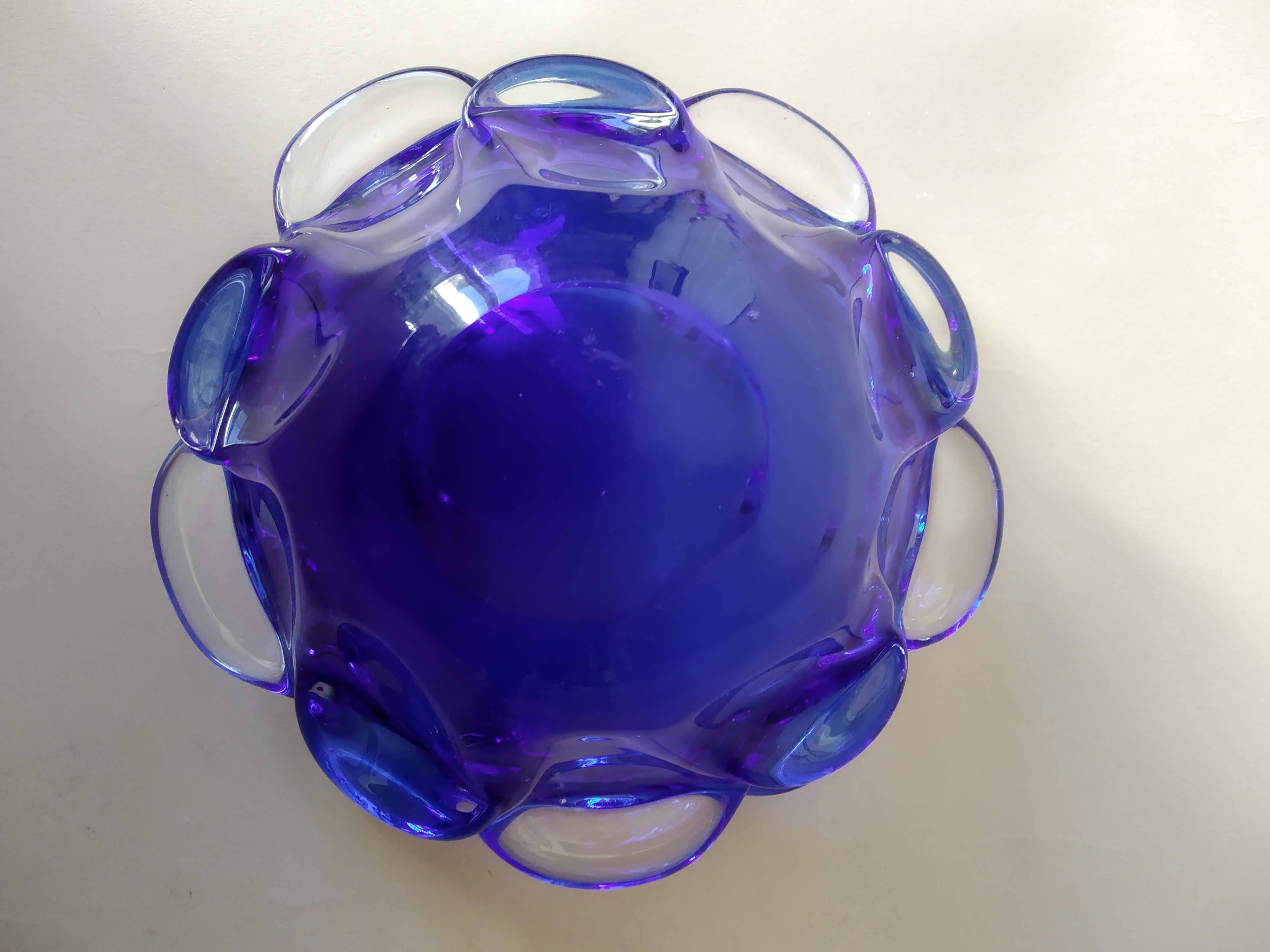 Vintage Murano empty pocket ashtray