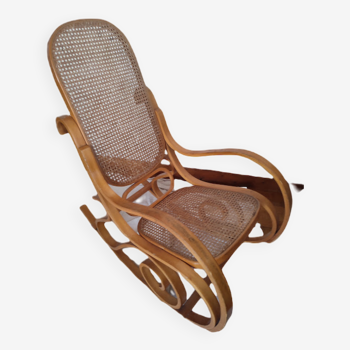 Rattan rocking chair