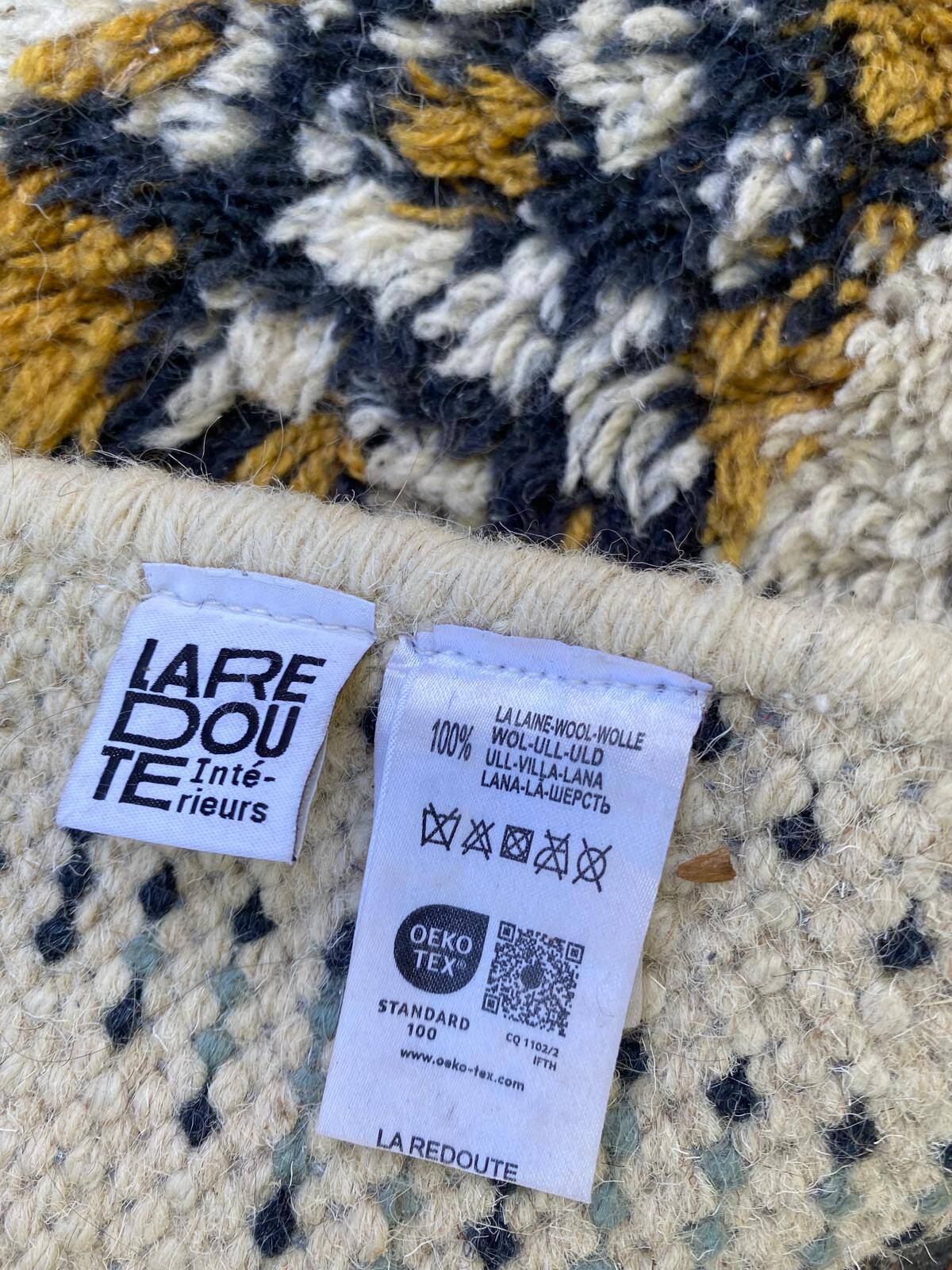 100% Wool Rug La Redoute Interiors 160x230cm Berber style