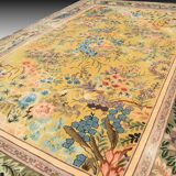 Tapis Chinois Art-déco Shanghaï :100 % Soie - Fait Main : 2.00 X 3.00 M