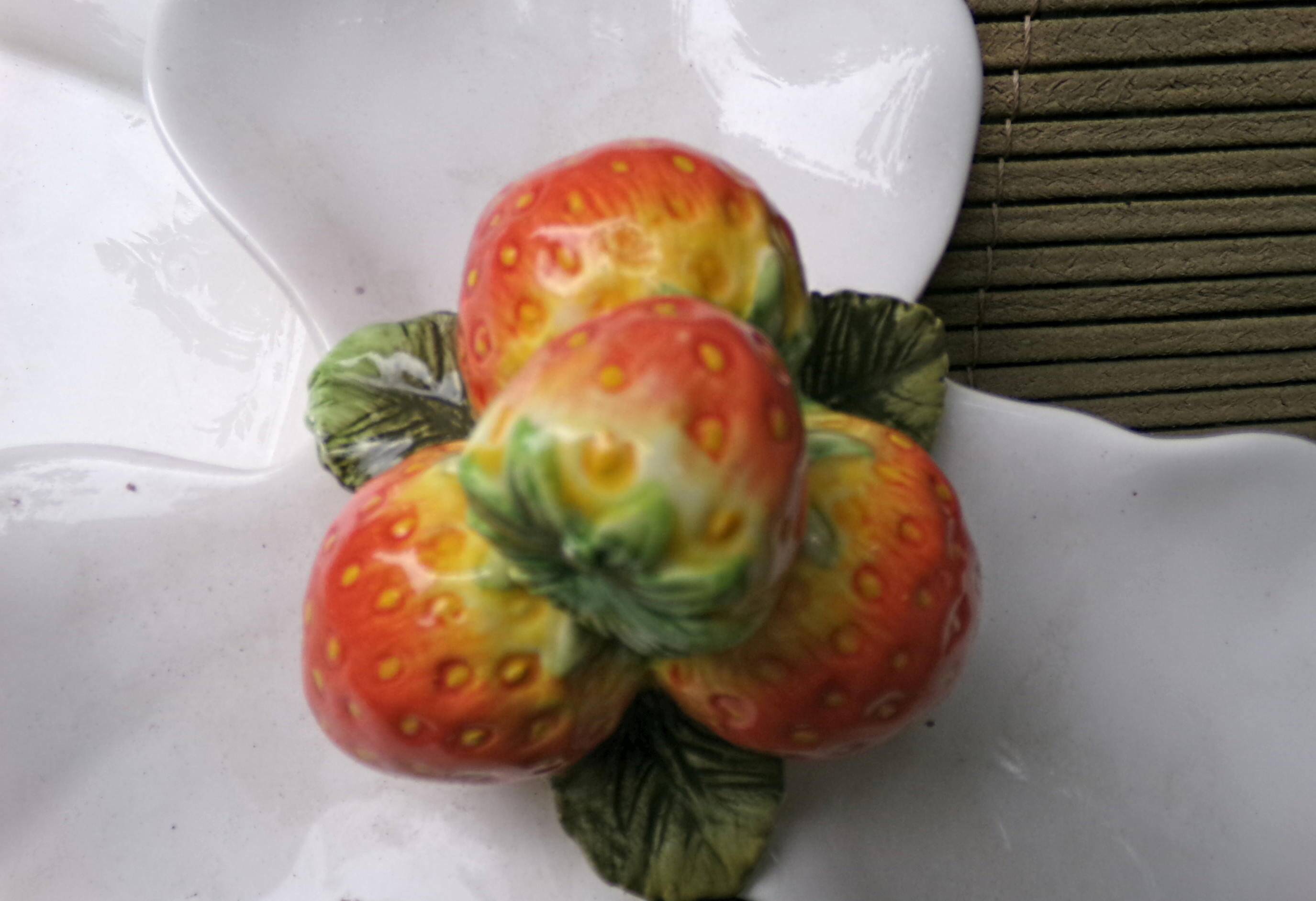 Set of 2 barbottine dishes