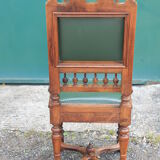 Set of 6 walnut chairs