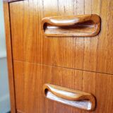 Dresser foot metal by G plan teak