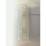 Set of Two "Crocodile" Transparent Murano Glass Wall Sconces