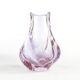 Vase moderne du milieu du siècle, en verre alexandrite, Tchécoslovaquie, années 1950