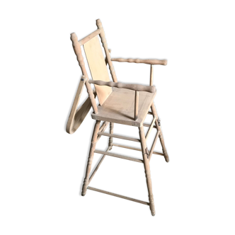 High chair doll