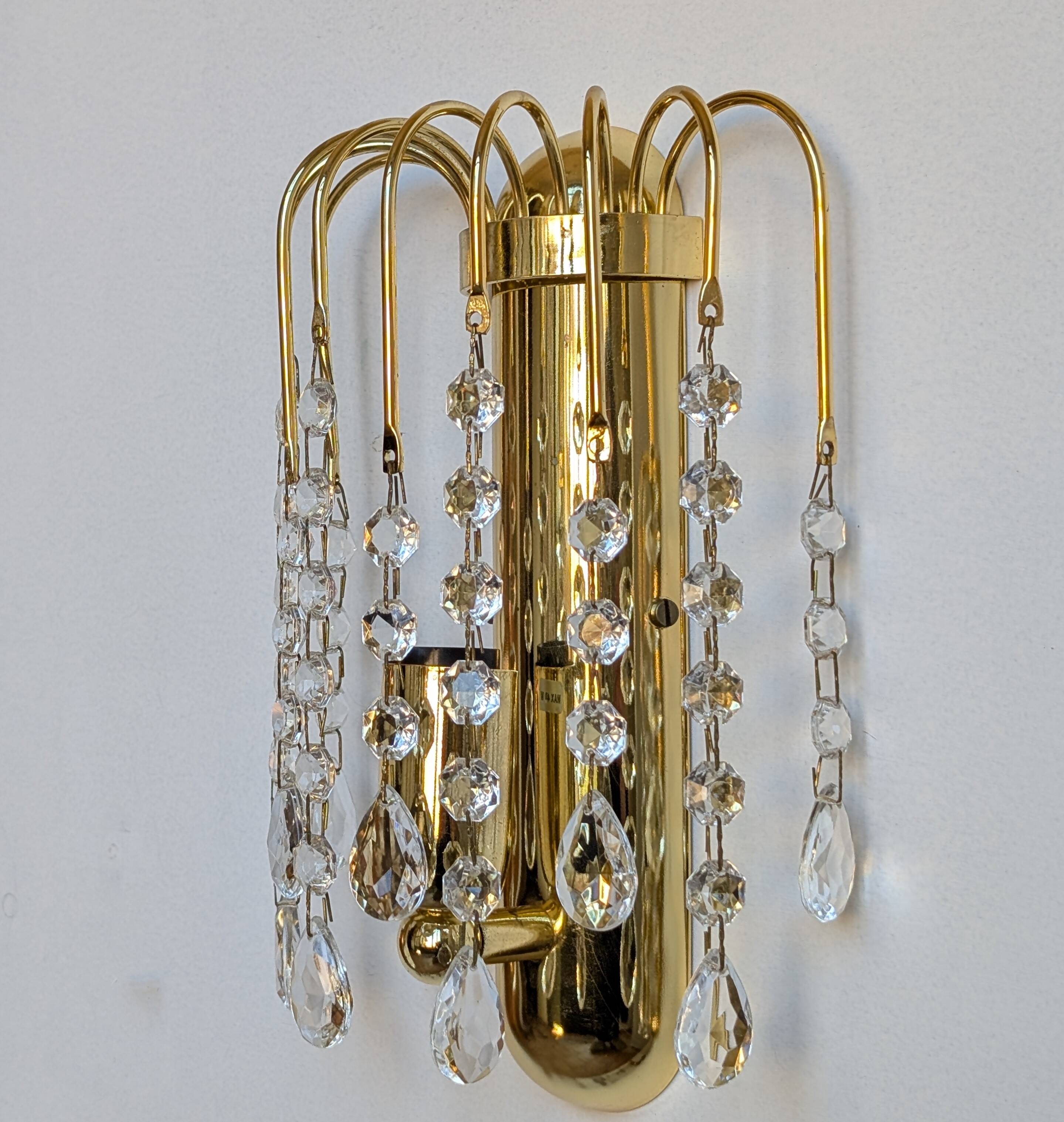 Pair of Italian wall lights
