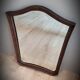 Miroir bois trapèze 58x73