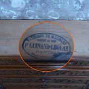 Commode en Noyer P. Guinand-Leglas, style Rennaissance – 1920