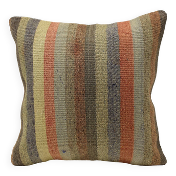 Turkish kilim cushion, 45x45 cm, kb-1393