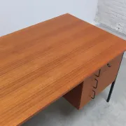 Minimalist freestanding desk by Günter Renkel for REGO, 1960s
