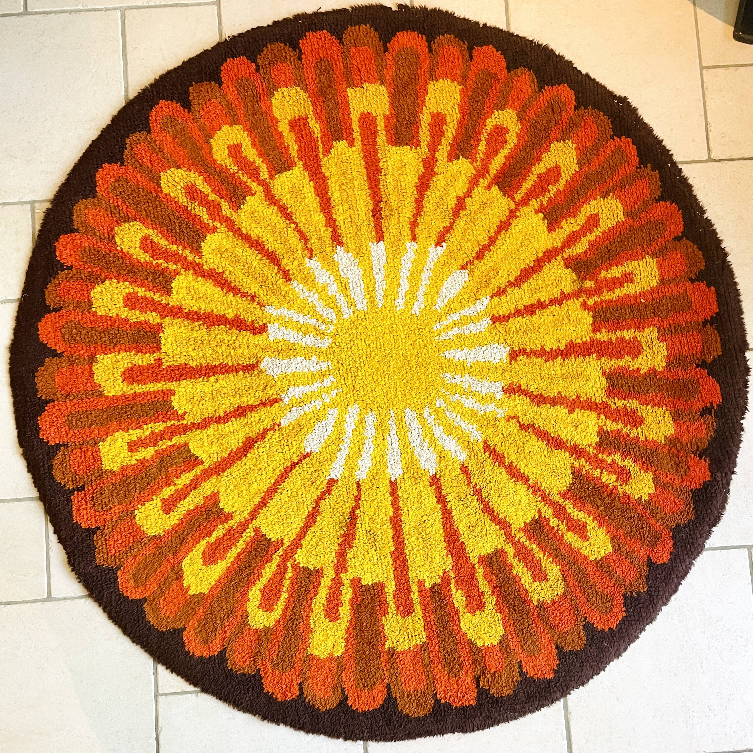 Desso 70s round rug